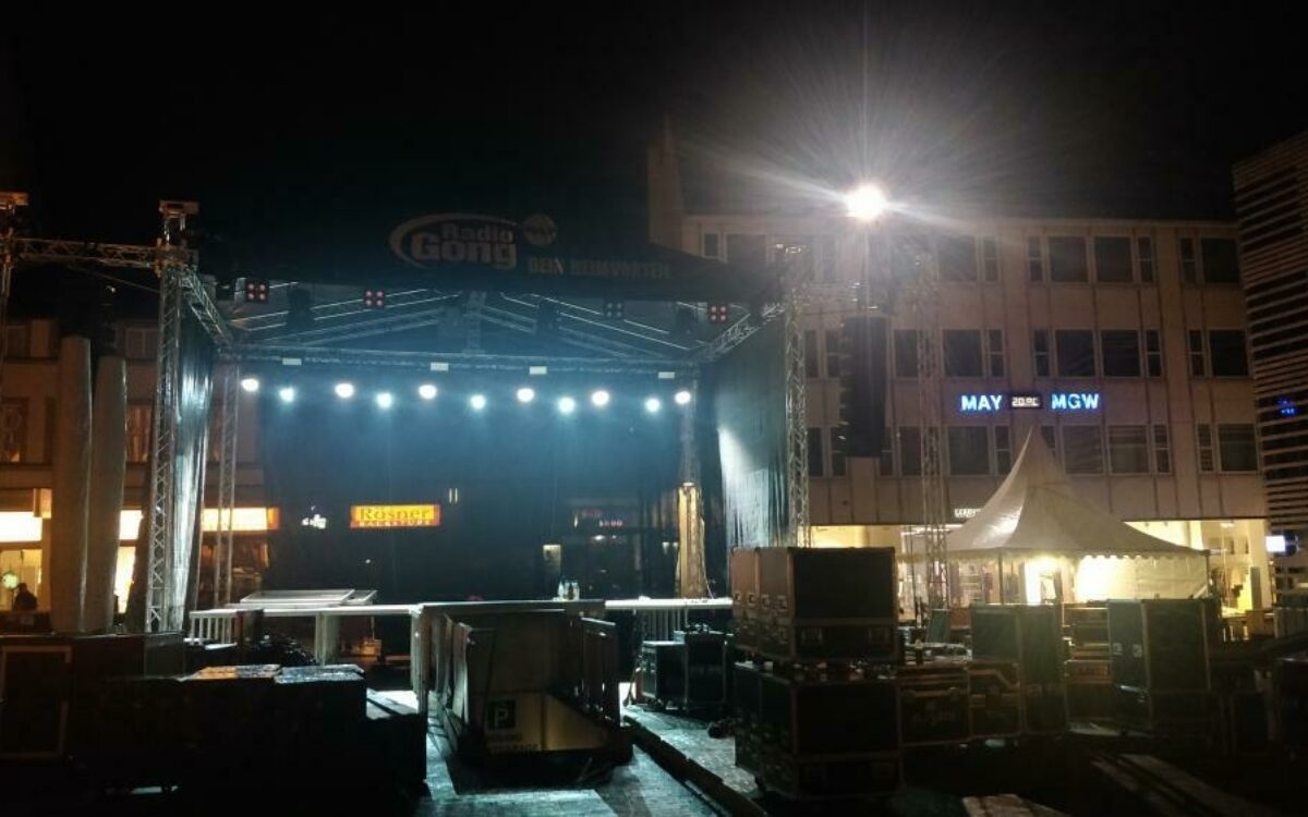 106,9 Radio Gong Dein Heimvorteil live aus Würzburg Radio Gong