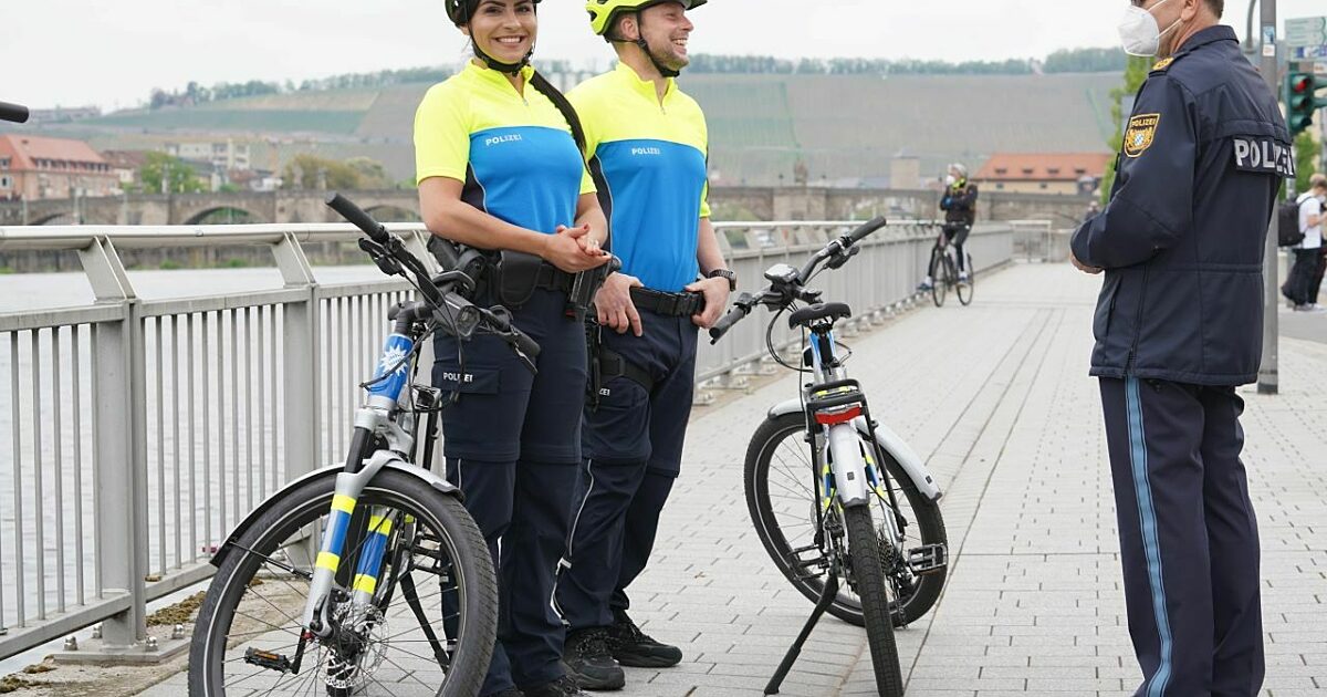 Würzburg: Polizei mit neuer E-Bike-Streife unterwegs | Radio Gong
