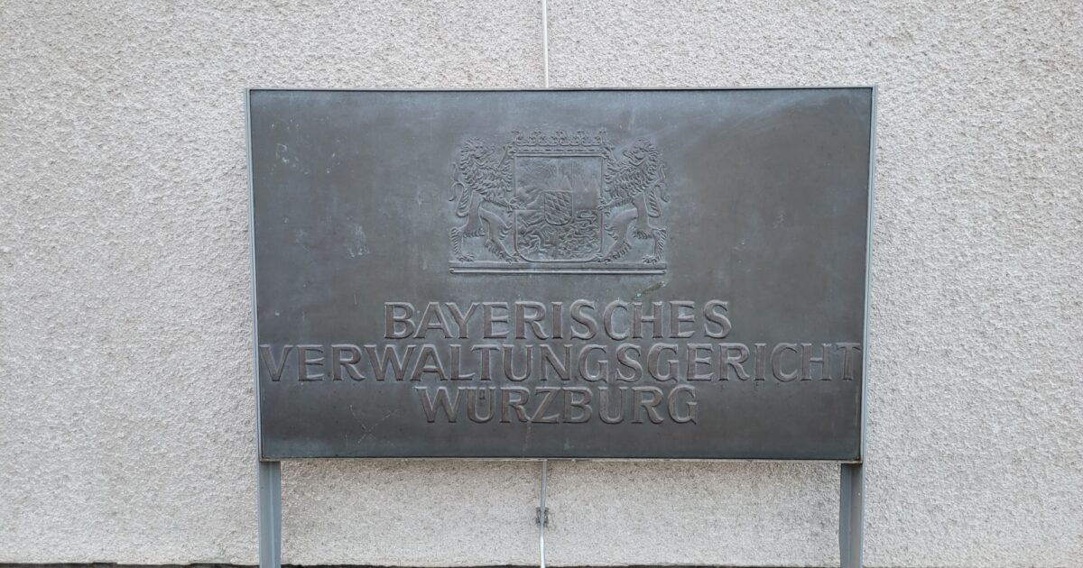 Würzburg Verwaltungsgericht lehnt… Radio Gong Würzburg