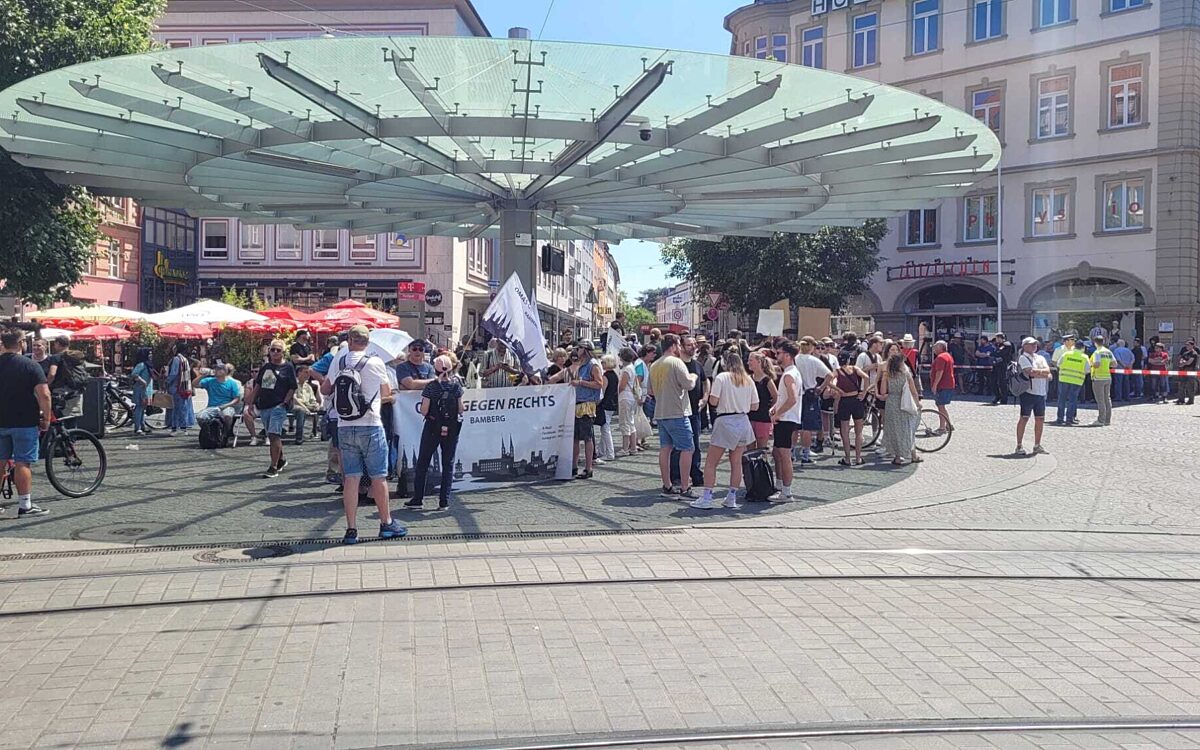 Kundgebung der Af D am Gedenktag